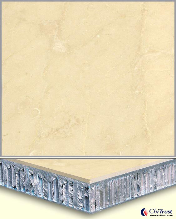 Royal Botticino-Aluminum Honeycomb Laminated Panel